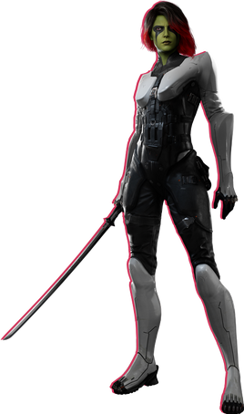 Gamora Render