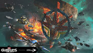 Old and New Xandar concept by Arnaud Pheu.