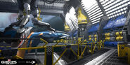 Hangar concept by Bruno Gauthier-Leblanc.