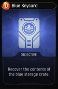 Blue Keycard