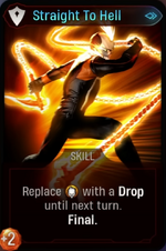 Straight To Hell card