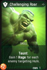 Challenging Roar card