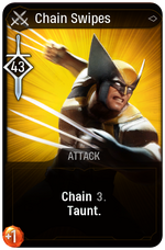 Chain Swipes card