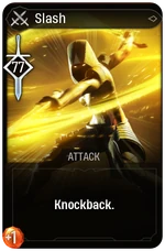 Slash card