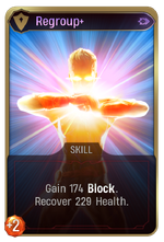 Regroup+ card