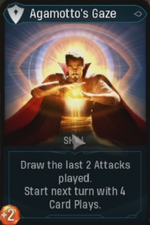 Agamotto's Gaze card