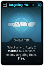 Targeting Module card