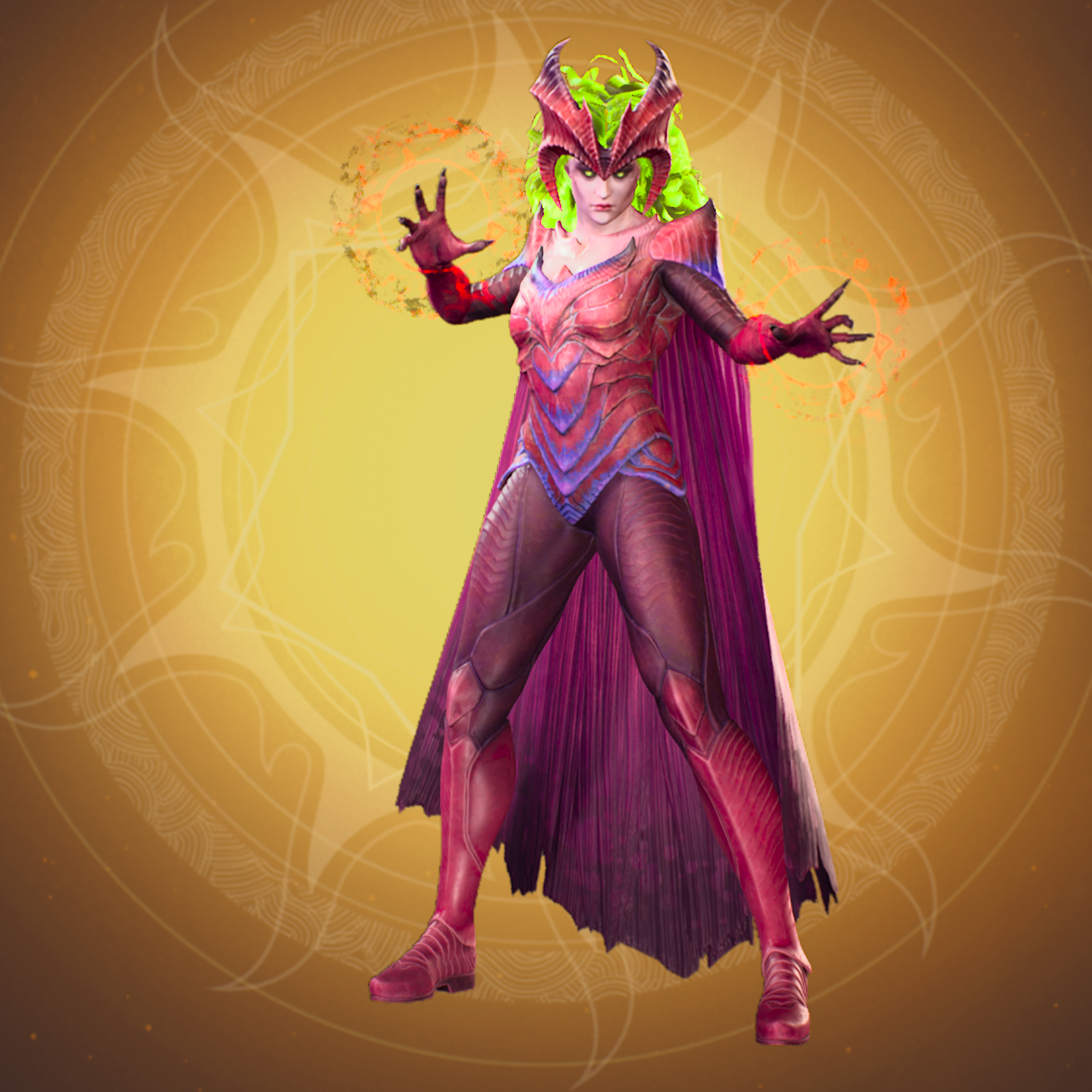 Fallen Scarlet Witch (Suit), Marvel's Midnight Suns Wiki