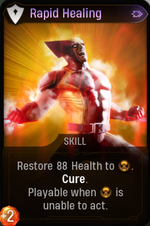Rapid Healing card
