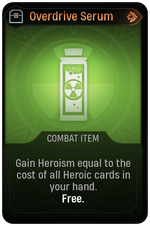 Overdrive Serum card