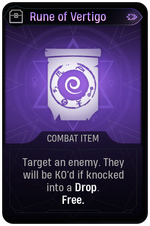Rune of Vertigo card