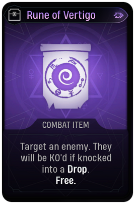 Rune of Vertigo