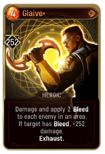 Glaive+ card