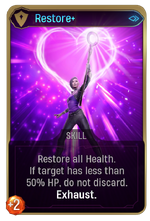 Restore+ card