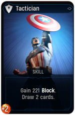 Tactician card