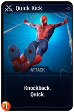 Quick Kick card