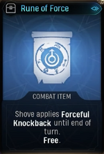 Rune of Force card