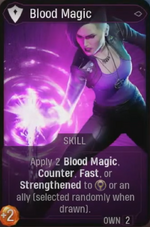 Blood Magic card