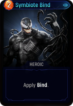 Symbiote Bind card
