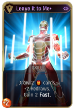 Leave It to Me+ card