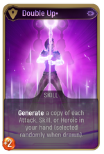 Double Up+ card