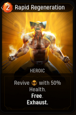 Rapid Regeneration card