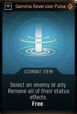 Gamma Reversion Pulse card