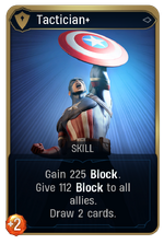 Tactician+ card