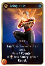 Bring It On+ card