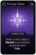 Evil Eye Totem card