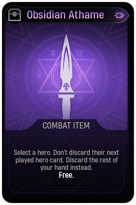 Obsidian Athame