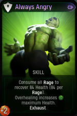 Always Angry card