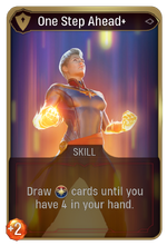 One Step Ahead+ card