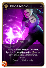 Blood Magic+ card