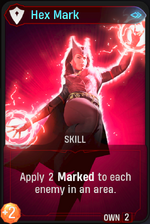 Hex Mark card