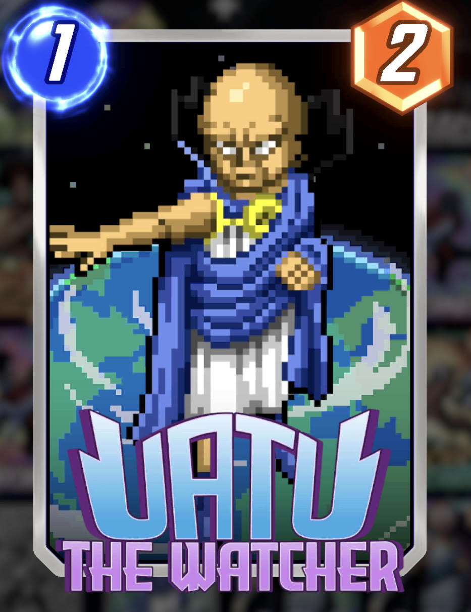 Uatu the Watcher Chibi Marvel Snap Card Variant - Marvel Snap Zone