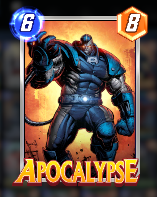 Apocalypse - Marvel Snap Cards