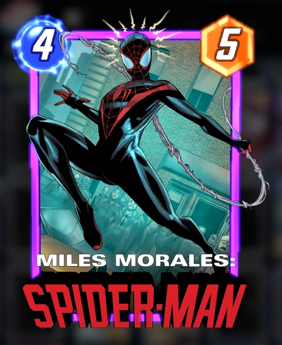 Miles Morales SpiderMan Marvel Snap Wiki Fandom