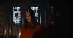 La Mante est témoin du passé de Rocket Raccoon