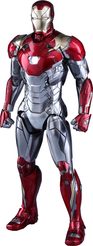 Power Pose Hot Toys Iron Man Mark Xlvii Armure D'Iron Man Mark