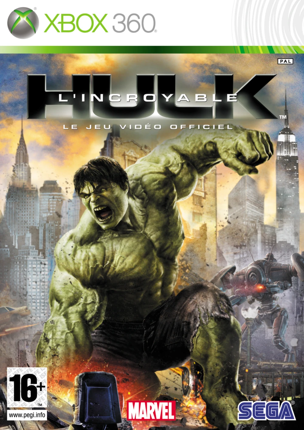 L'INCROYABLE HULK / JEU CONSOLE NINTENDO Wii - - Jeux vidéo
