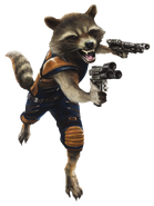 Rocket GOTG Vol. 2 Render