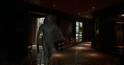 Le Fantôme arrive dans son repère