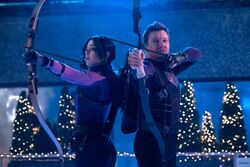Kate Bishop and Clint Barton - HawkeyeStill
