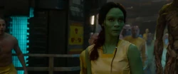 Gamora menacée au 