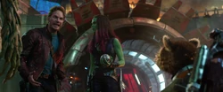 Gamora quitte le musée
