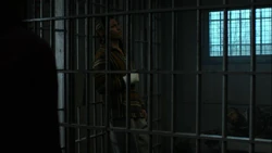 Castle est enfermé dans une cellule