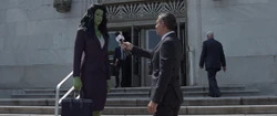 She-Hulk interviewed