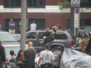 Film set pic Captain America 2 08