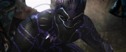 T'Challa voit  attaquée
